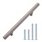 South Main Hardware Euro Bar Cabinet Handle (3/8" Diameter), 5.88" Length (3.5" Hole Center), Satin Nickel, 10PK SH686-SN-10 - alternate 1